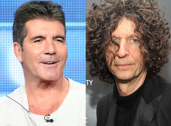 Simon Cowell, Howard Stern Simon Cowell, Howard Stern